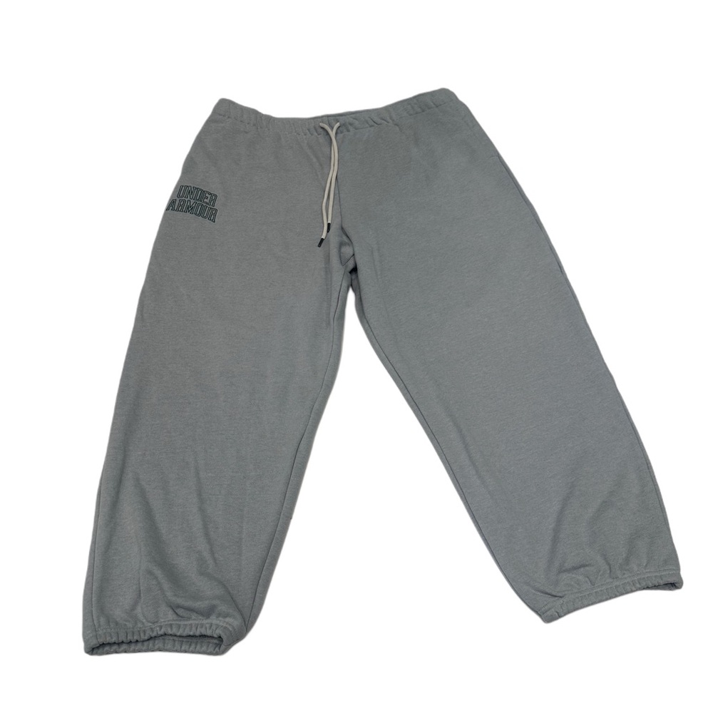 Under Armour Women’s Icon HWT Terry‎ Pants Grey 2XL NWT